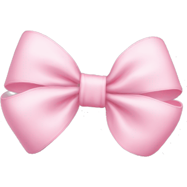 baby pink bow emoji