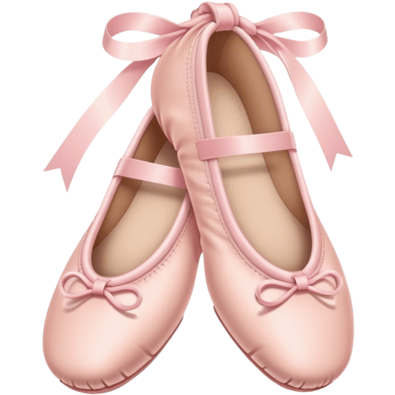 pastel pink ballet shoes emoji