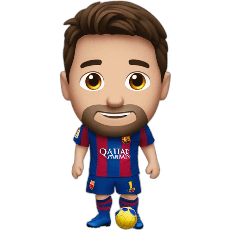 Messi barcelona emoji