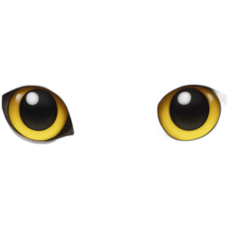 white cat ech eye have different color emoji