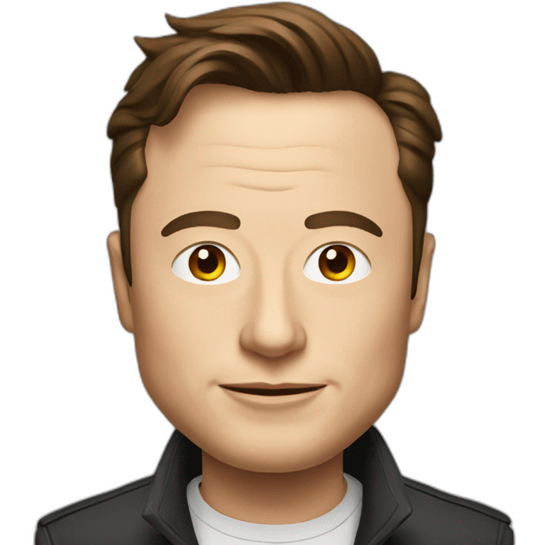 Elon Musk emoji