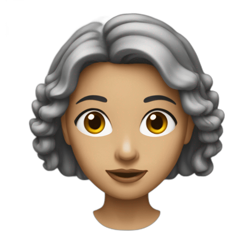 Tête de femme emoji