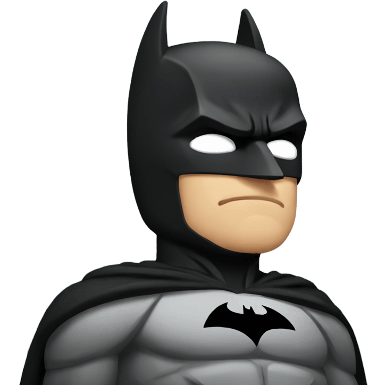 Sleepy Batman emoji