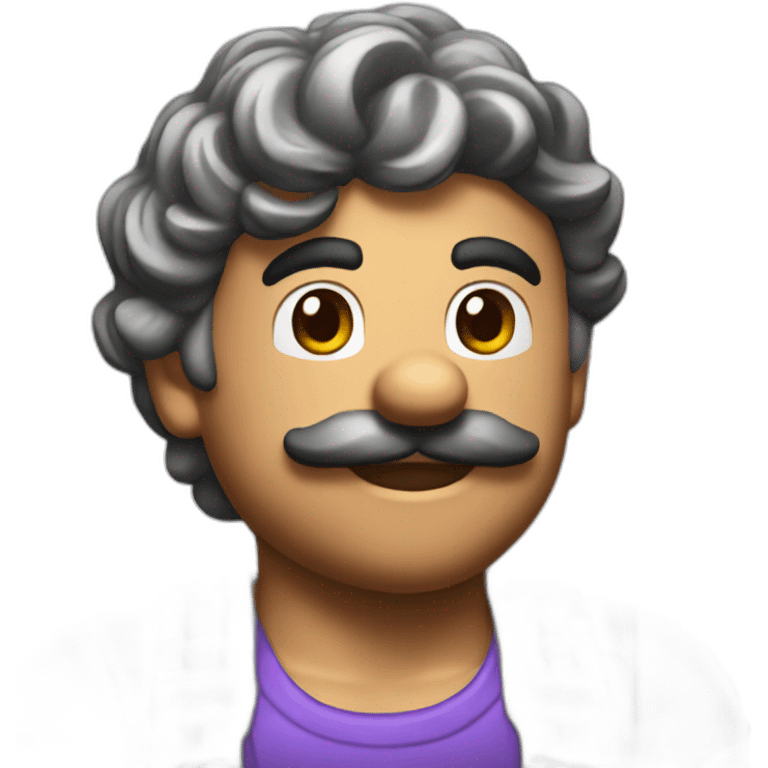 Disco Mario  emoji