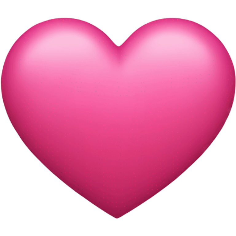 Heart pink emoji