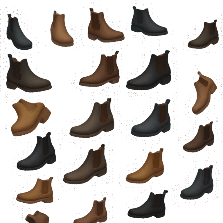 Chelsea boots emoji