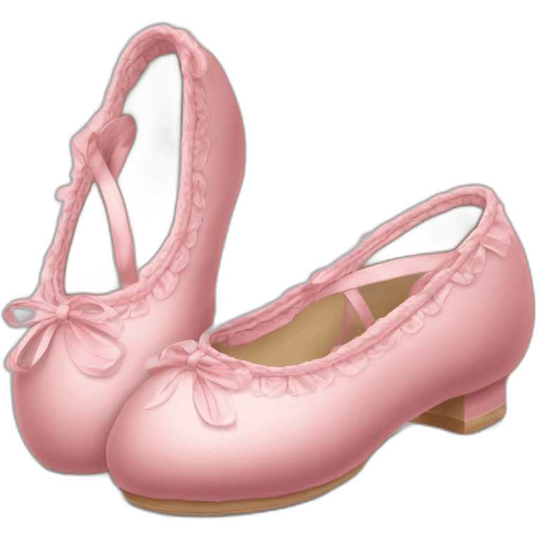 fétichiste chaussons ballerine isotoners emoji