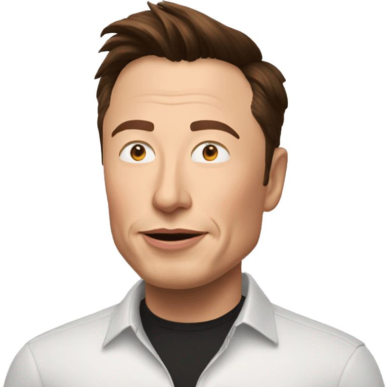 Elon Musk say to follow  emoji