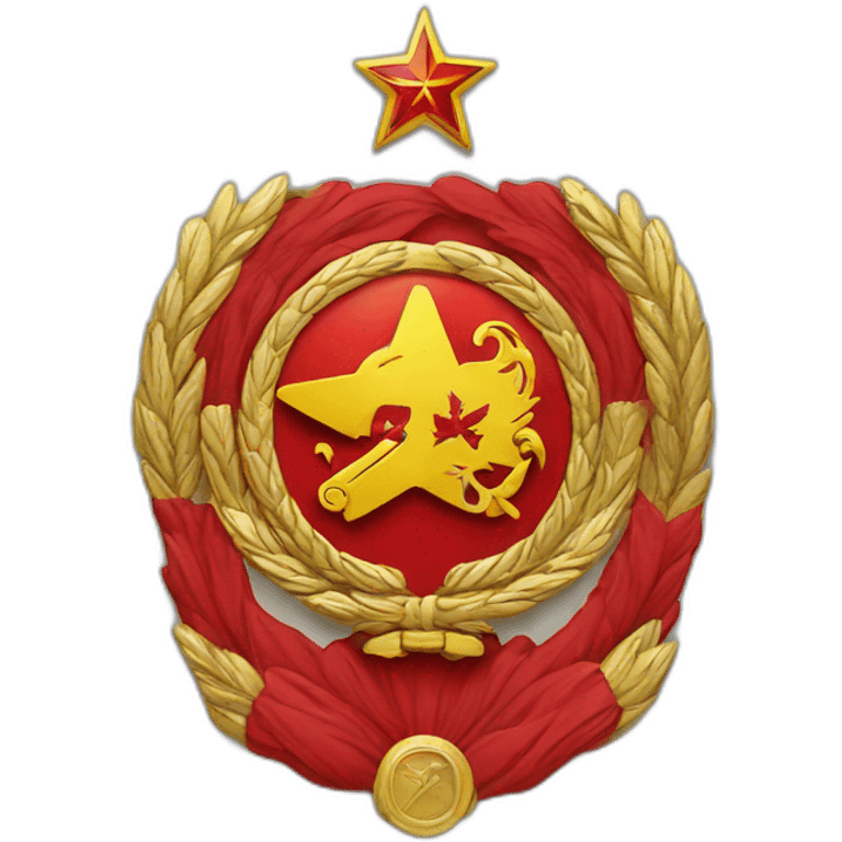 Soviet Union Coat of arms emoji