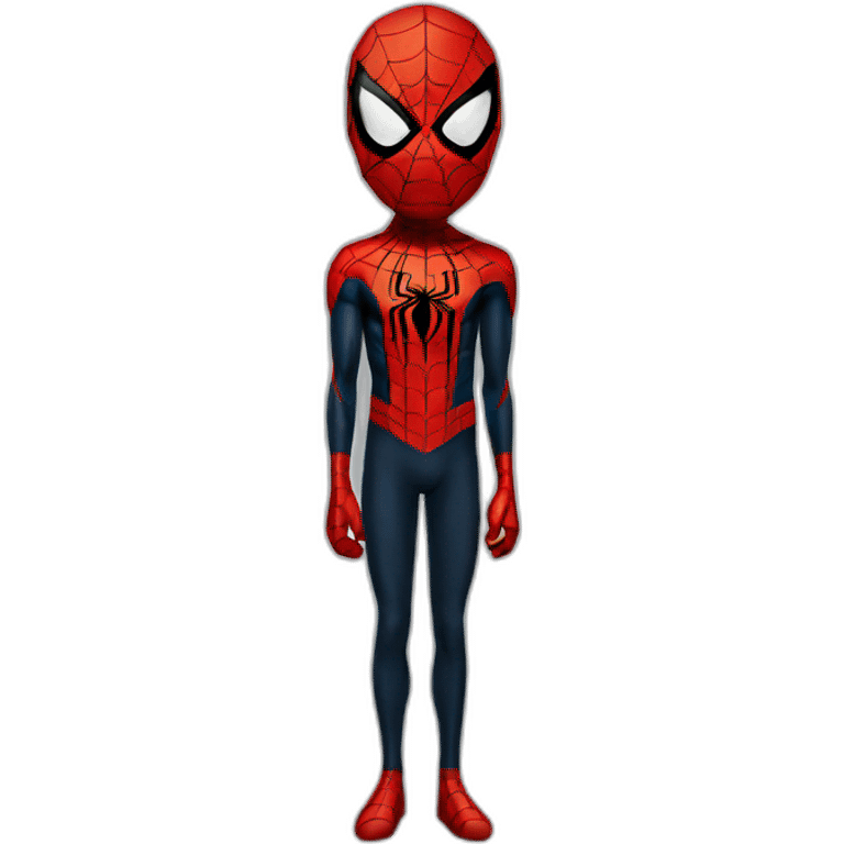 Spiderman black  emoji