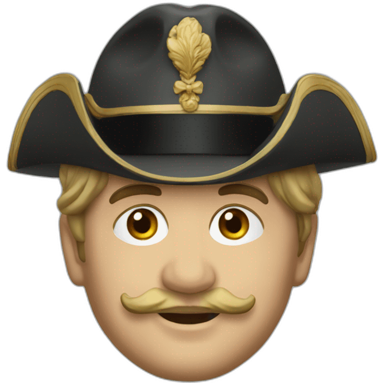 napoléon with the hat emoji