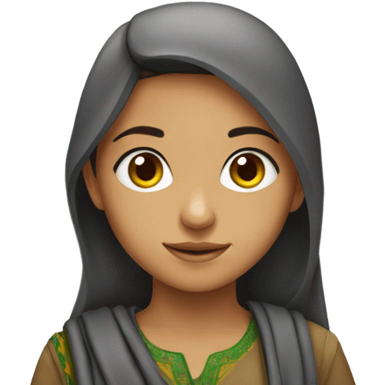 Kurdish girl emoji