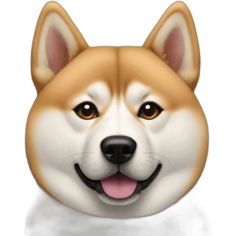 Akita Shiba inu mix emoji