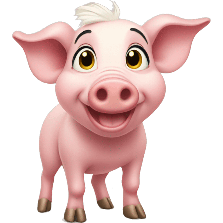 Pua pig disney emoji