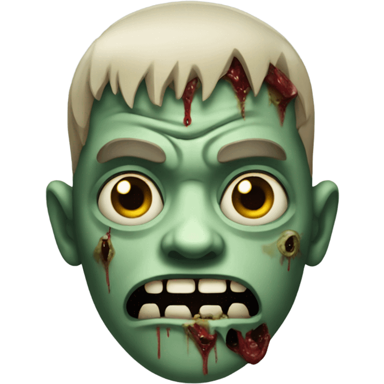 Face of zombie emoji