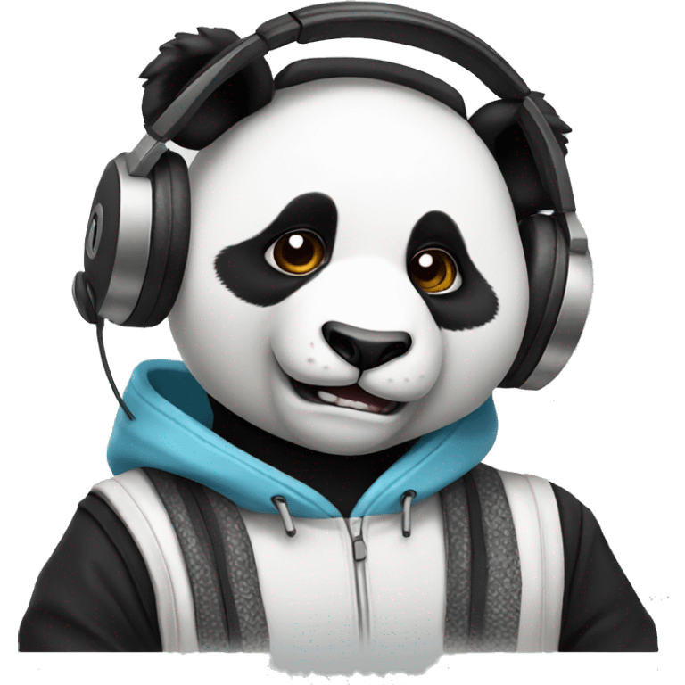 Dj panda emoji