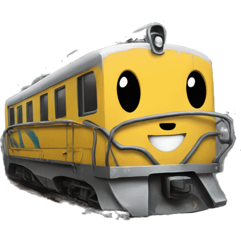 Graffiti tren emoji