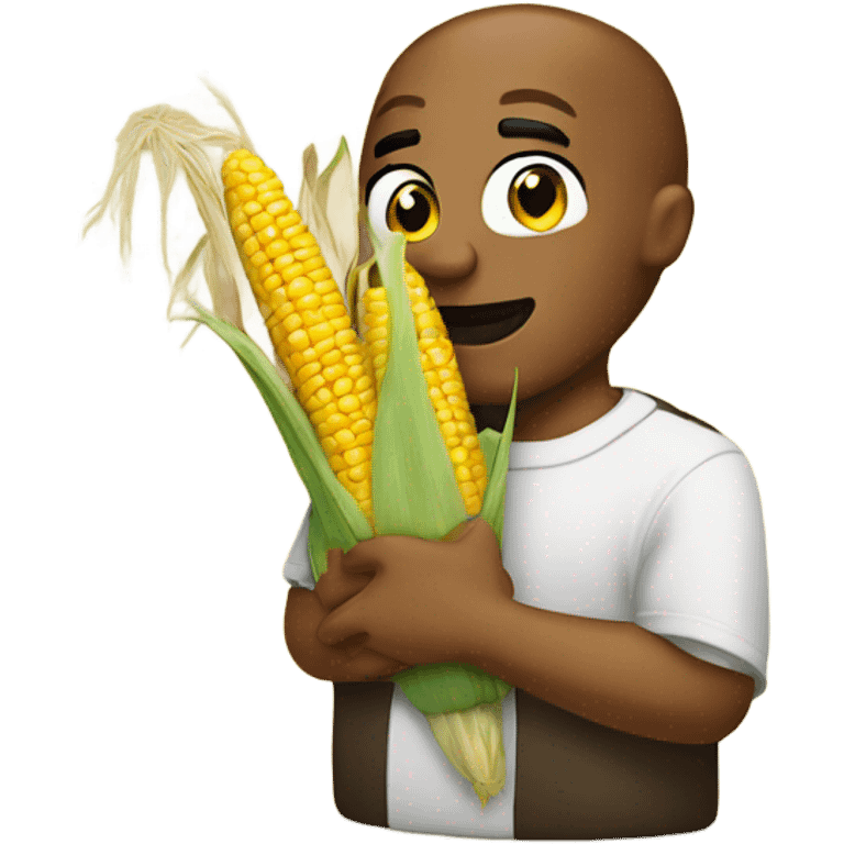 California with an ear of corn  emoji