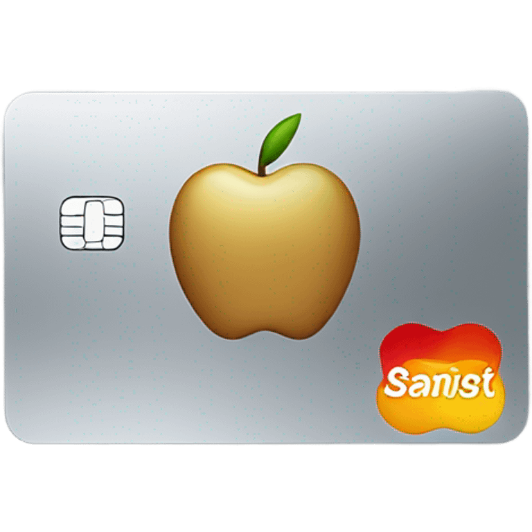 Apple card credit emoji