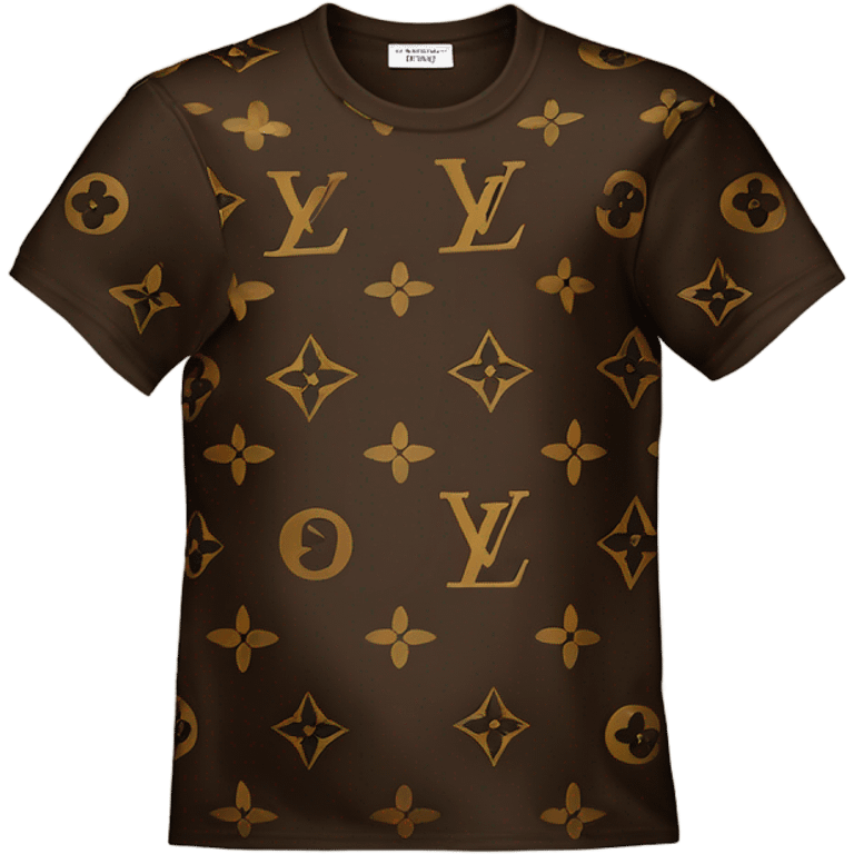 Louis Vuitton t shirt emoji