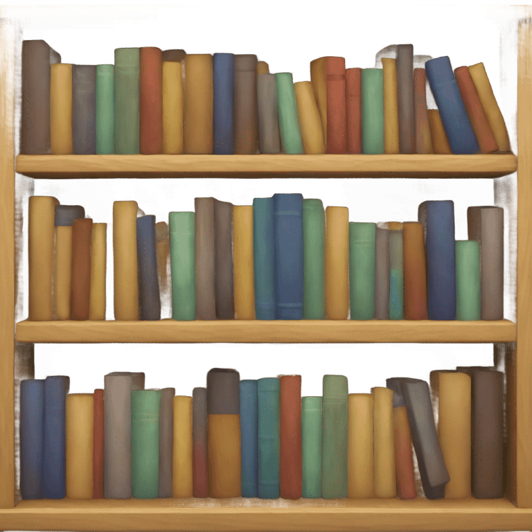 Bookshelf emoji