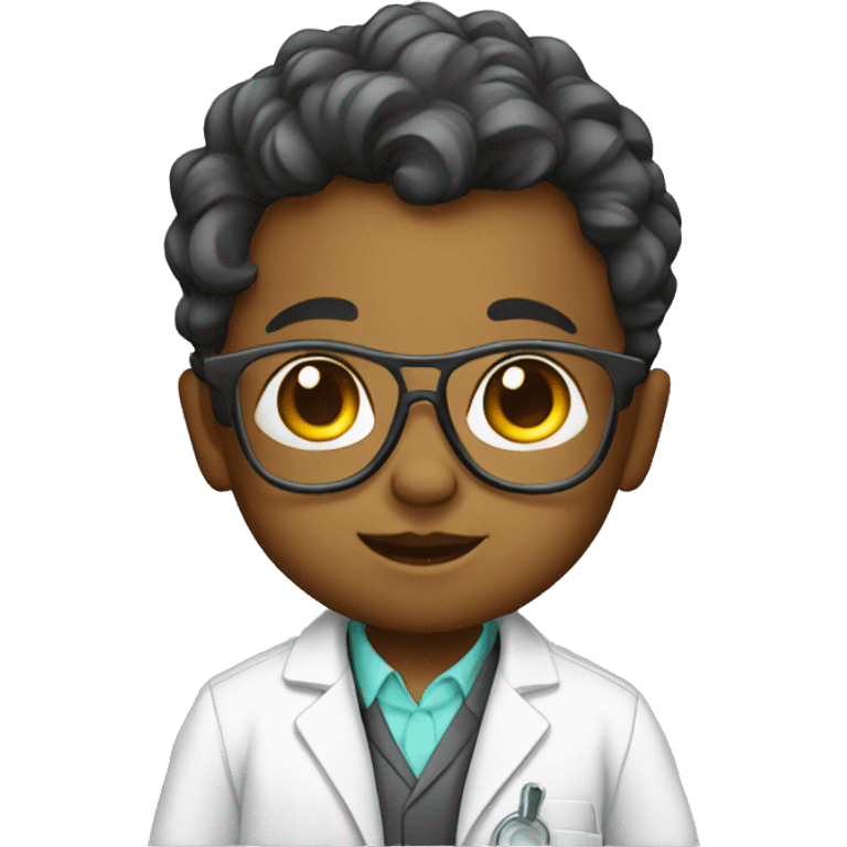 scientist baby emoji