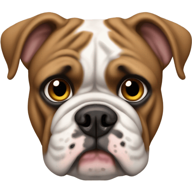 Bulldog inglés girl emoji