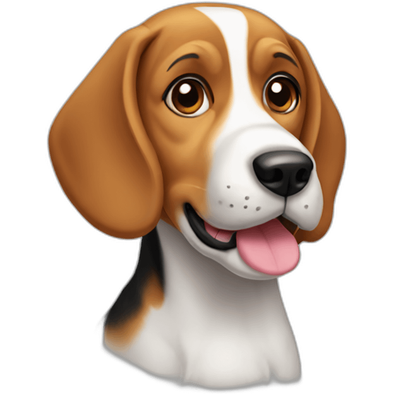 Beagle dog emoji