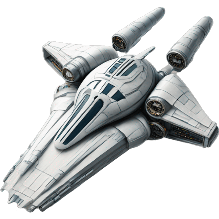 Star Wars Naboo Royal Starship  emoji