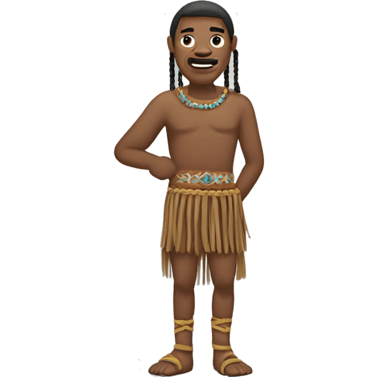 Dalecarlian man with knee tassels emoji