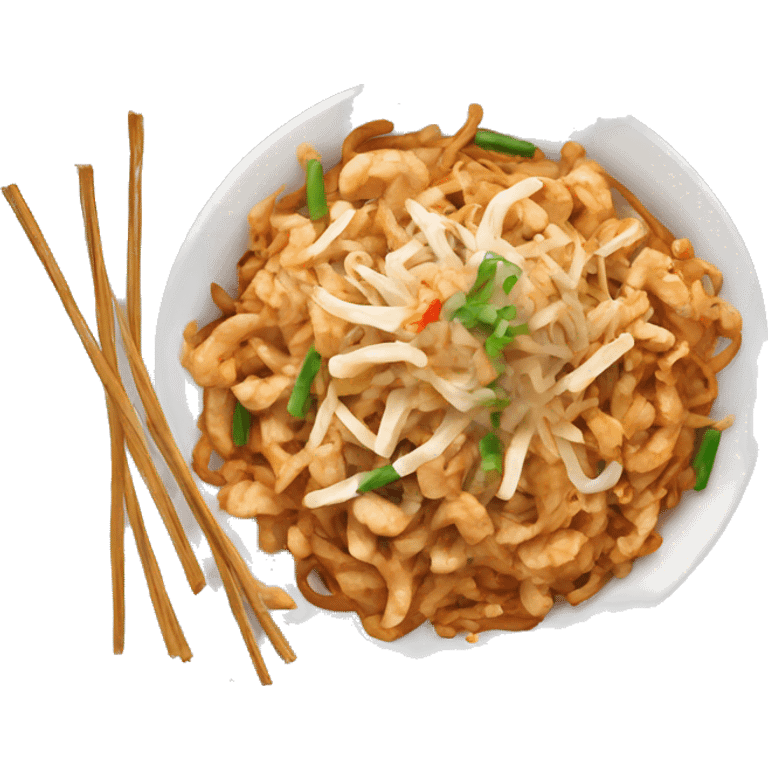 Pad thai emoji