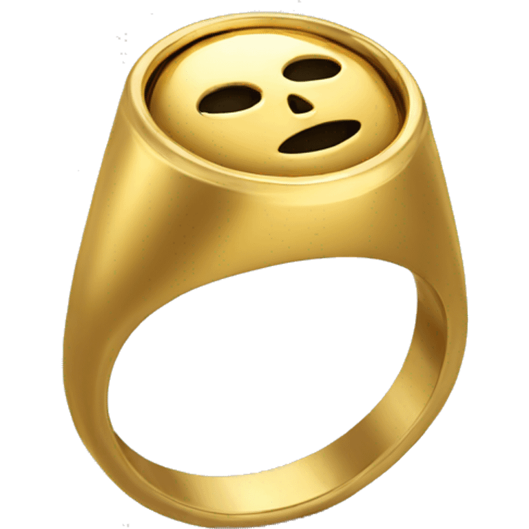 gold oura ring emoji