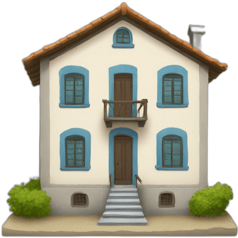 Casa falante emoji