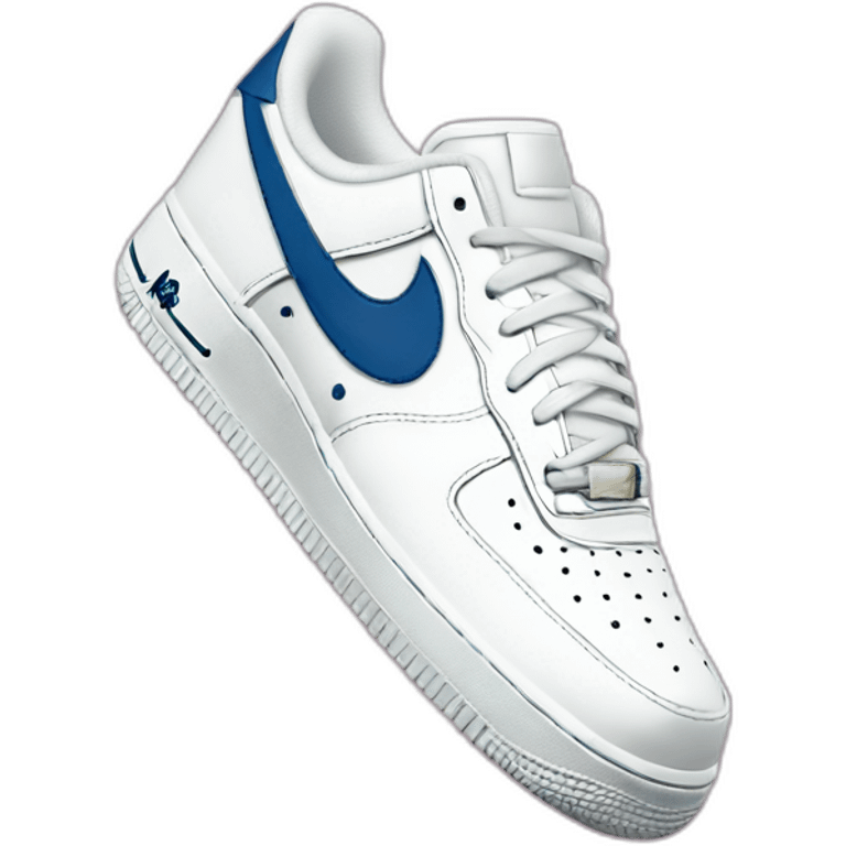 Nike aire force one emoji