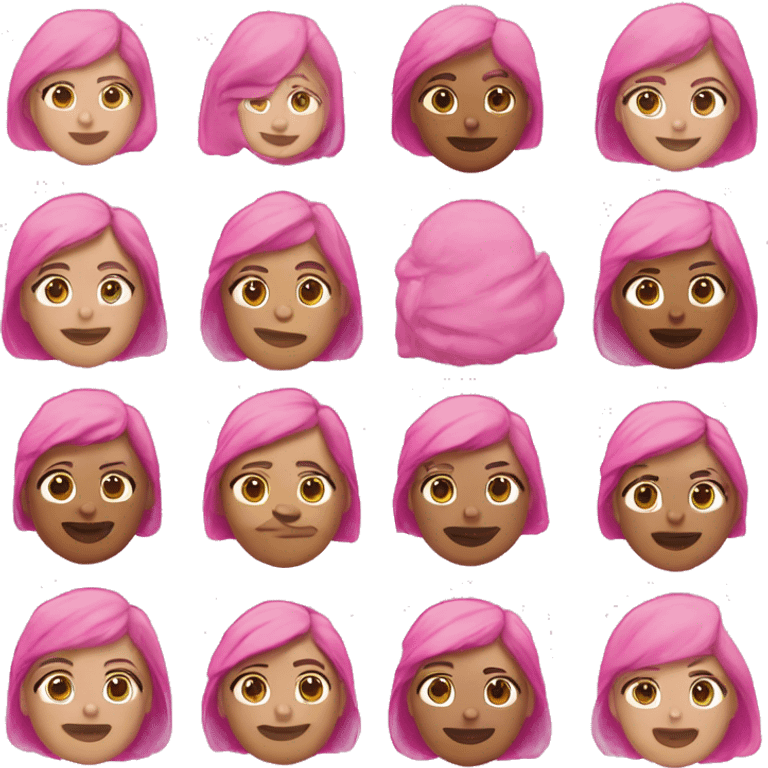 Get this sticker pack or create your own with AI ✨ https://emojis.sh/sticker-pack/pink-WUzThxLsef emoji