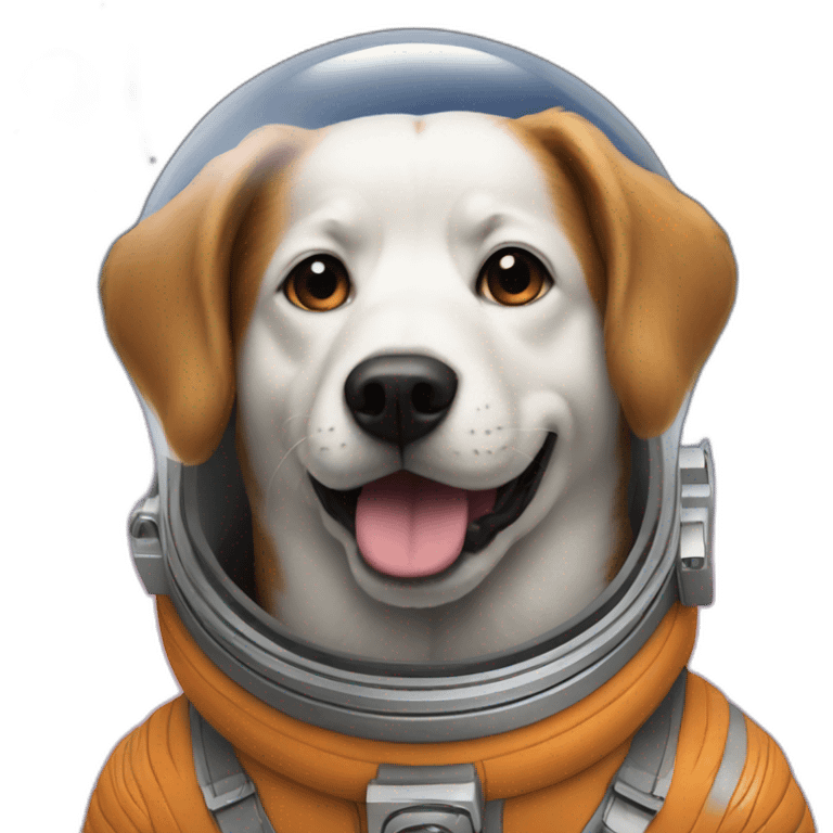 Space dog emoji