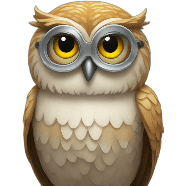 cool owl emoji