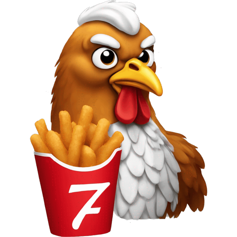 Chicken KFC emoji