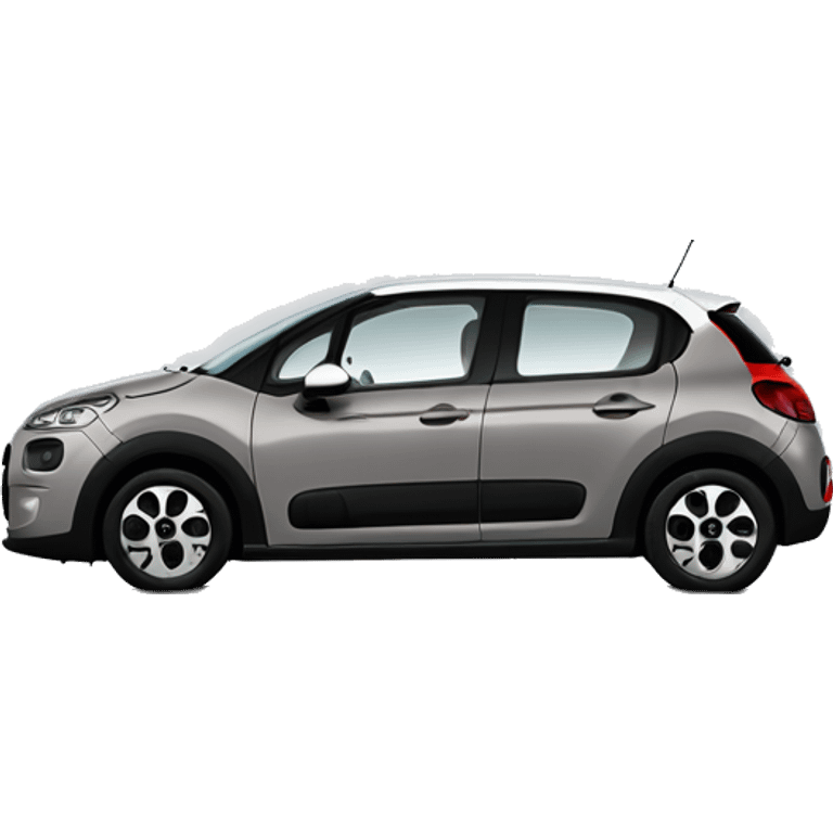 Citroen c3 prestige 2015 grey side emoji