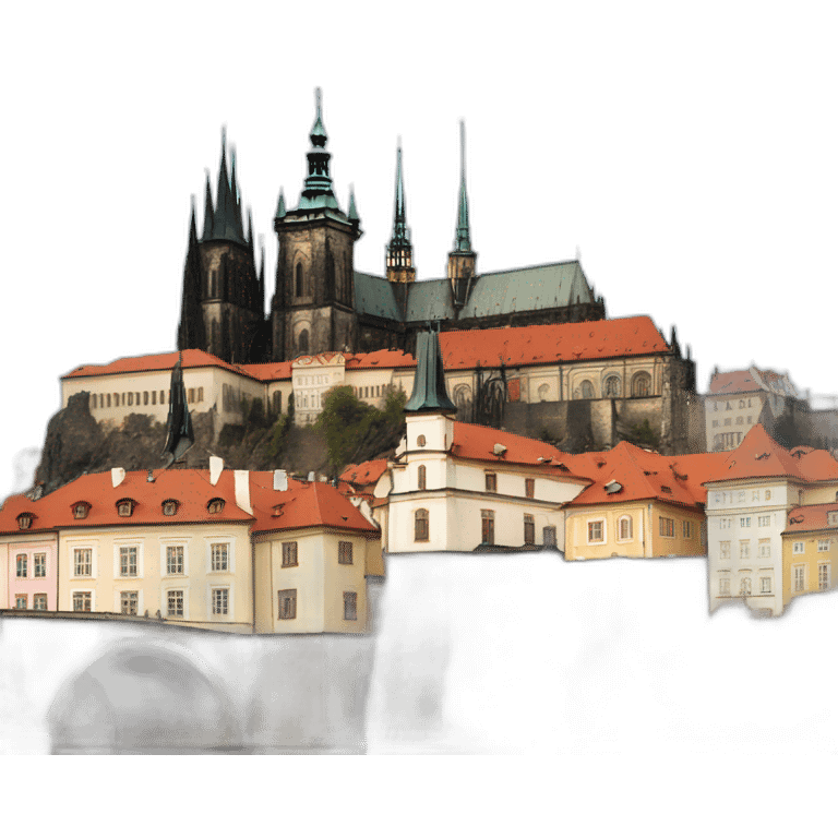 Prague castle emoji