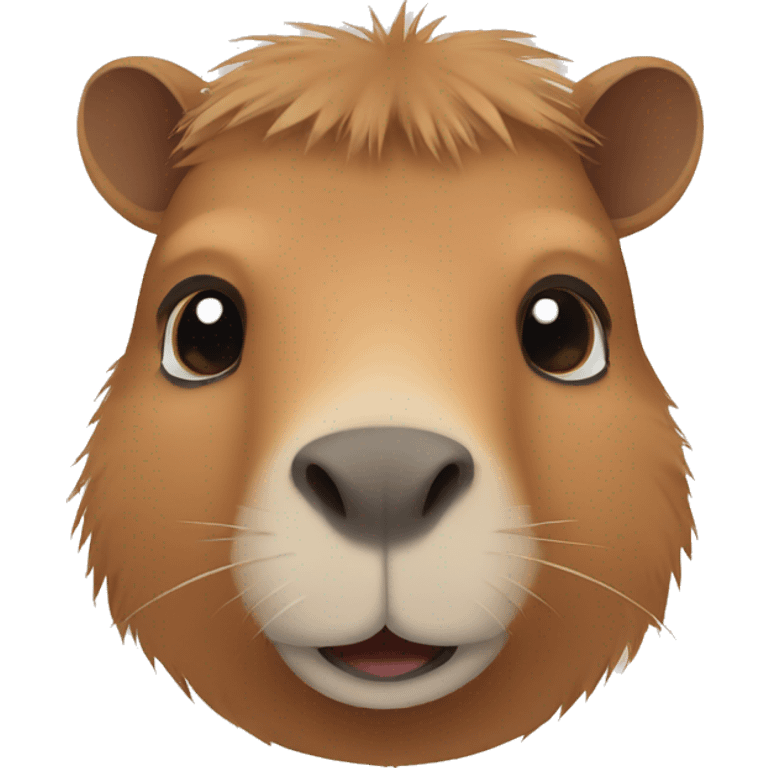 cute capybara  emoji