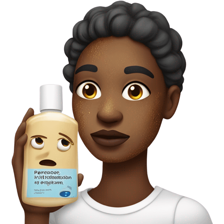 Hyperpigmentation meme emoji