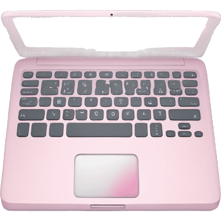 pastel pink laptop emoji