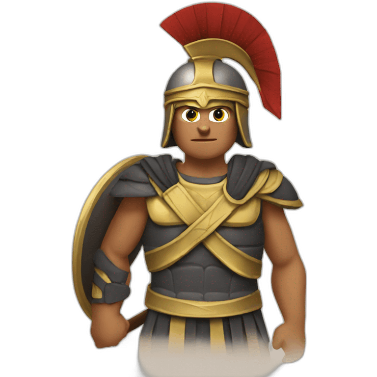 Athenian warrior emoji