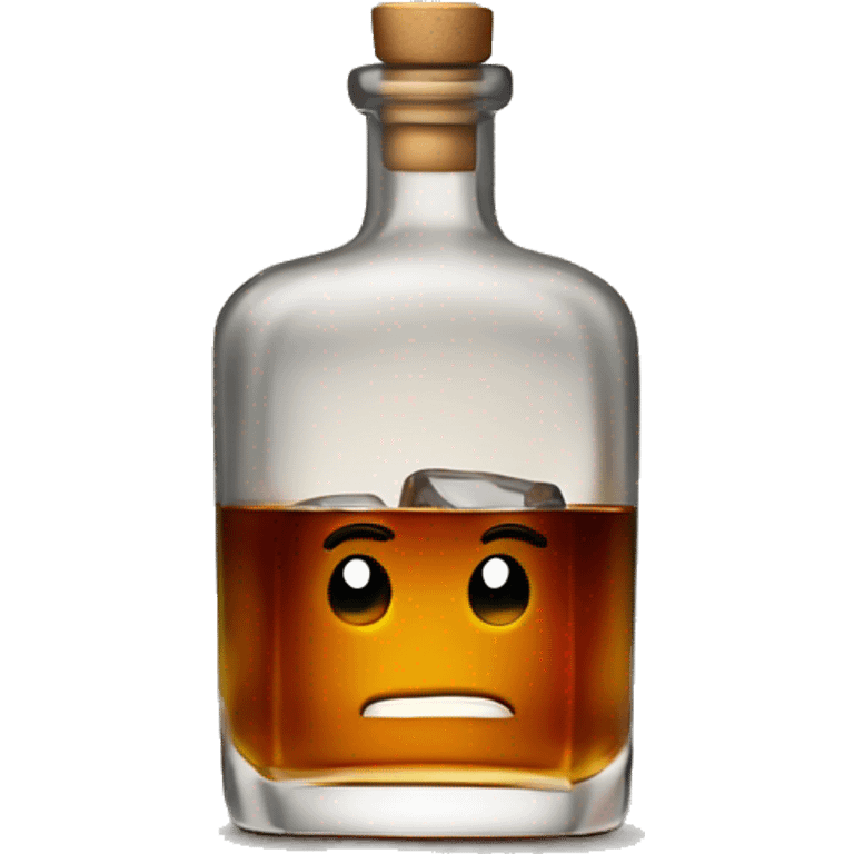 whiskey on the rocks emoji