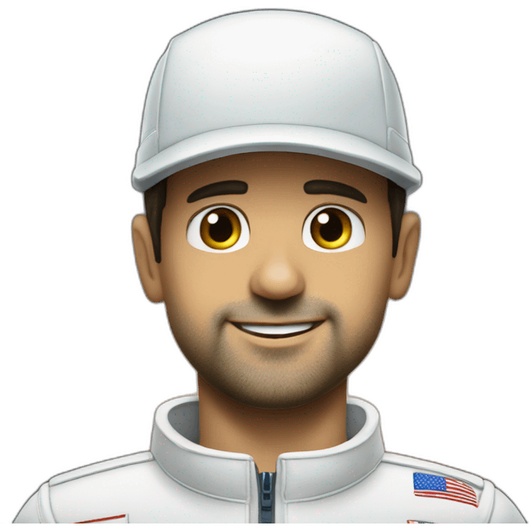 Djokovic-astronaute emoji