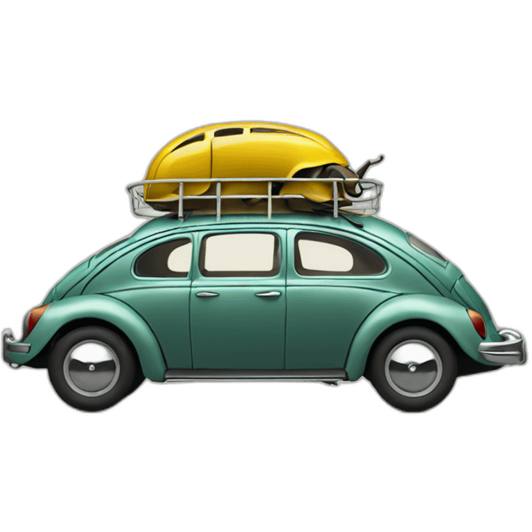 The-Beetles-in-a-car emoji