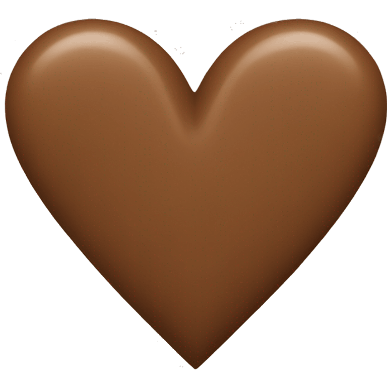 brown heart emoji