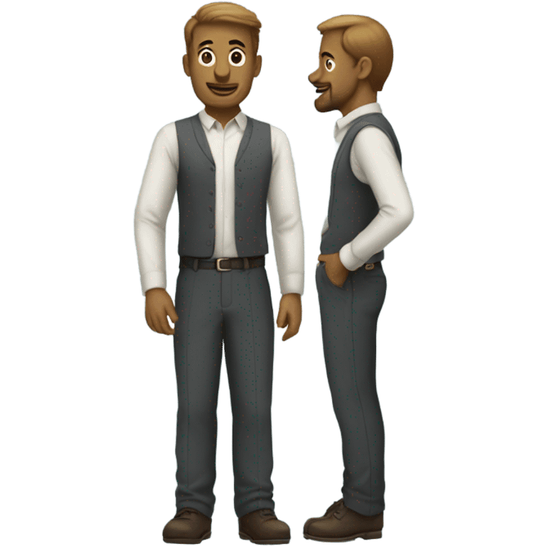 a pair of slacks emoji