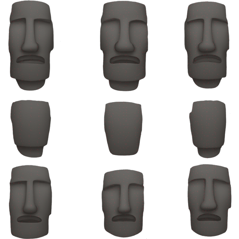 MOAI emoji